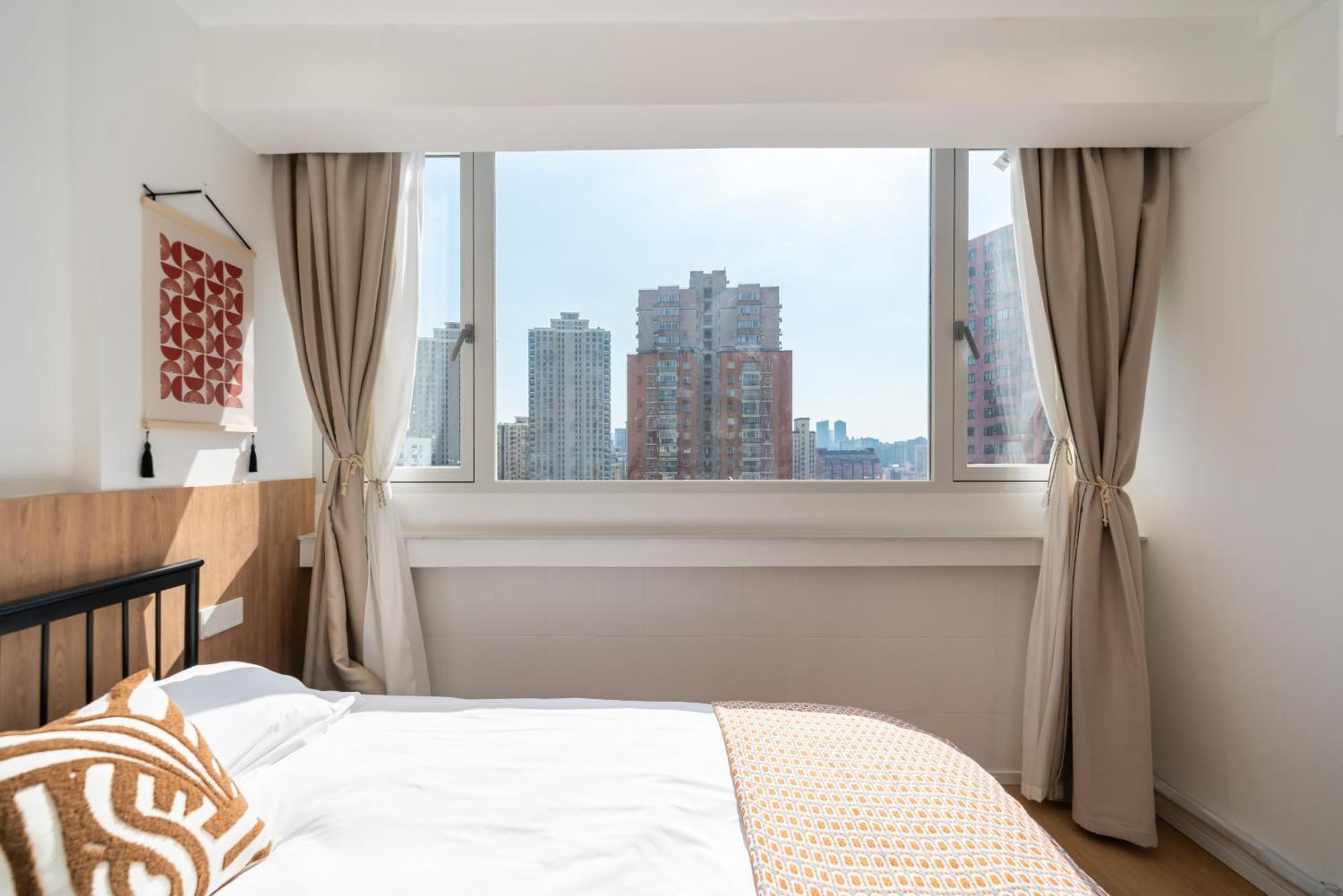 Shanghai Yi Du B&B - 150M Walk From Exit 5 Of Jiashan Road Metro Station エクステリア 写真